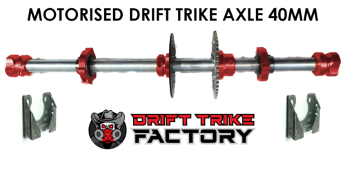 Drift Trike Axle Kit Red