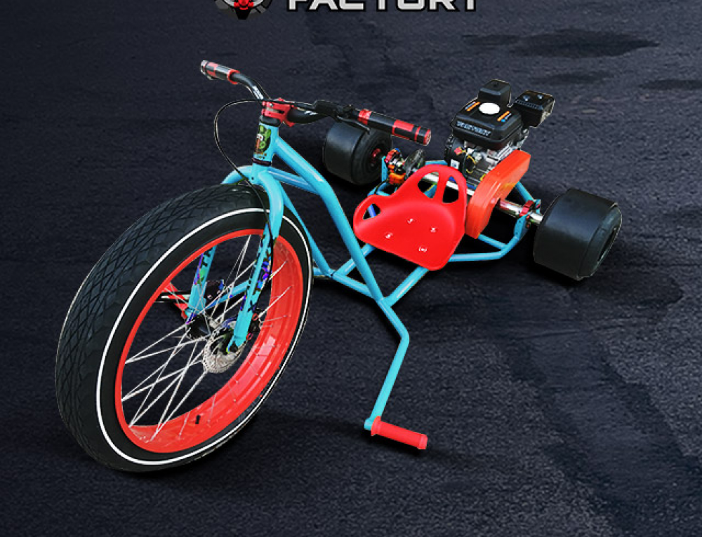 DIY Motorized Drift Trike List of parts needed to Build your own